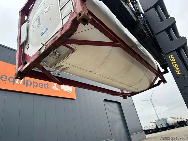 حاوية صهريج CIMC FOOD 20FT ISO / 25.940L-1-COMP. / L4BN / UN Por...