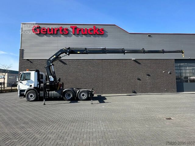  DAF CF 85 410 6X2 + HIAB 422EP-5 HIPRO TREKKER/SATT...