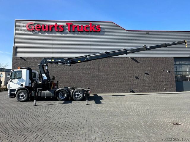  DAF CF 85 410 6X2 + HIAB 422EP-5 HIPRO TREKKER/SATT...