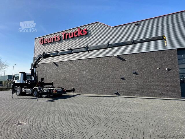  DAF CF 85 410 6X2 + HIAB 422EP-5 HIPRO TREKKER/SATT...