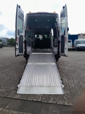 Minibus VOLKSWAGEN Crafter Rollstuhlrampe org 149 Tkm bis 9 Sitze