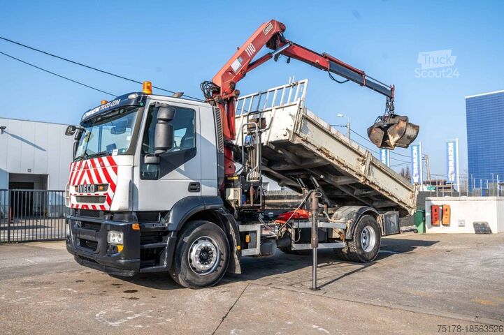 Wywrotka z dźwigiem IVECO STRALIS 310- E5 + HMF 1110 K2