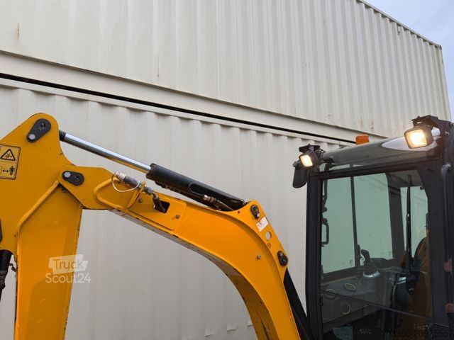 Mini ekskavatorius JCB 16C-1 /2021 BJ/829 H/verbr. Laufwerk/3xLöffel