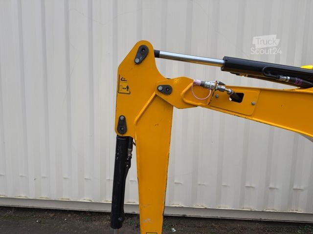 Mini ekskavatorius JCB 16C-1 /2022 BJ/ 991 H / verbr. Laufwerk/2xLöffel