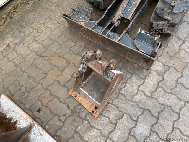 Mini ekskavatorius JCB 16C-1 /2022 BJ/ 991 H / verbr. Laufwerk/2xLöffel