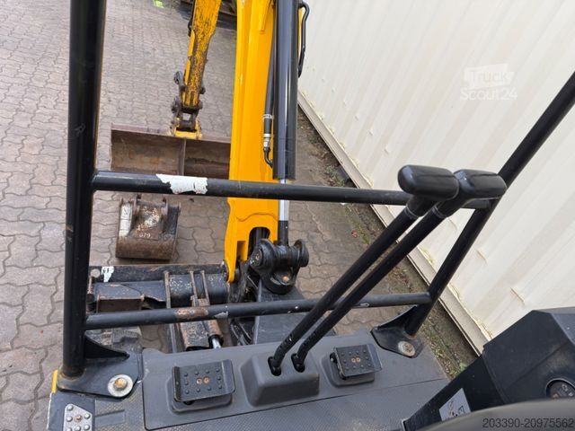 Mini ekskavatorius JCB 16C-1 /2022 BJ/ 991 H / verbr. Laufwerk/2xLöffel
