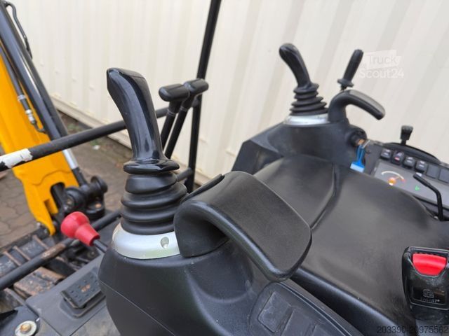 Mini ekskavatorius JCB 16C-1 /2022 BJ/ 991 H / verbr. Laufwerk/2xLöffel