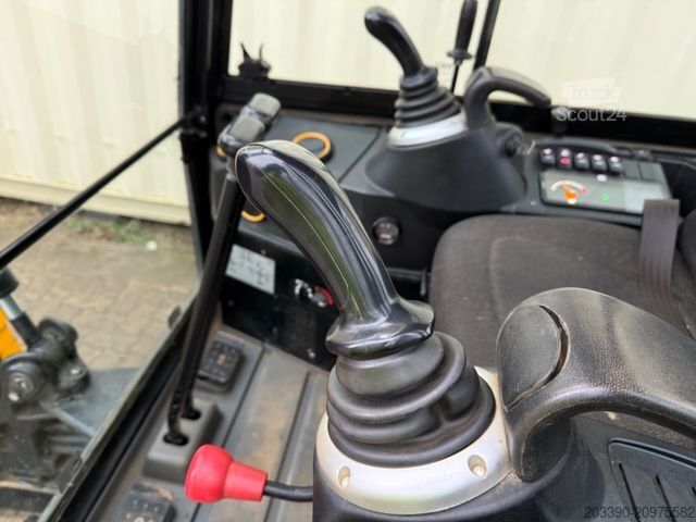 Mini ekskavatorius JCB 16C-1 /2021 BJ/848 H/verbr. Laufwerk/3xLöffel