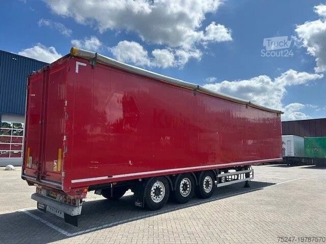 Μετακίνηση δαπέδου Knapen Trailers K200 - 92m3 Liftachse Alcoa