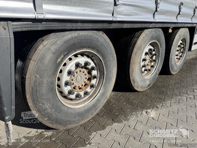 Brandalı açık yarı römork Schmitz Cargobull Curtainsider Standard