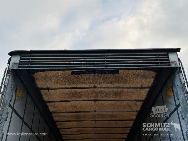Open oplegger met zeil Schmitz Cargobull Curtainsider Mega Getränke