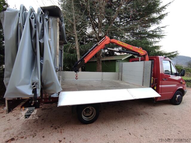 Bestelwagen met afneembare huifbeugel en zeildoek Mercedes-Benz Sprinter 313