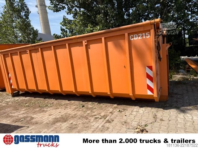 Āķa konteiners  Abrollcontainer mit hydr. Deckel ca. 27m³