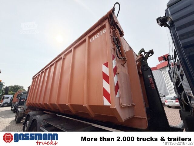 Rullakontti  Abrollcontainer mit hydr. Deckel ca. 27m³