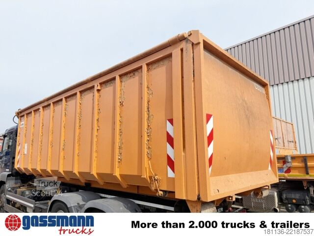 Rullakontti  Abrollcontainer mit hydr. Deckel ca. 27m³