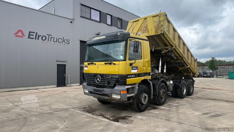 3-zijdenkipper Mercedes-Benz Actros 4143 (EPS / LAMES / GRAND PONT / STEEL S...