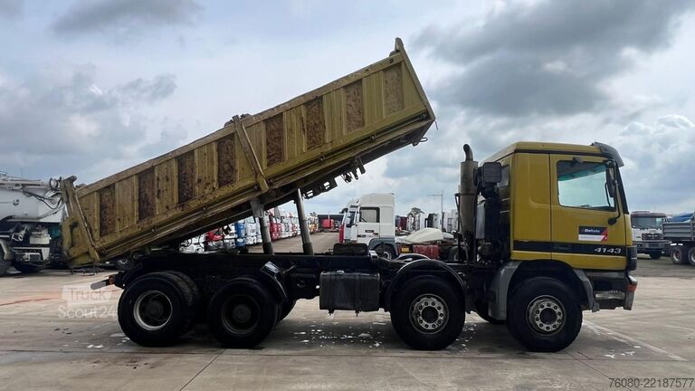 3-zijdenkipper Mercedes-Benz Actros 4143 (EPS / LAMES / GRAND PONT / STEEL S...