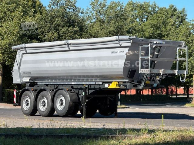 Kipper Auflieger MEILLER Kisa 3 Achs Lift Achse Rollplane 25m³
