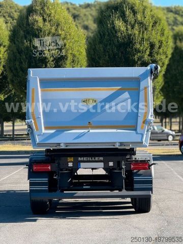 Kipper Auflieger MEILLER Kisa 3 Achs Lift Achse Rollplane 25m³