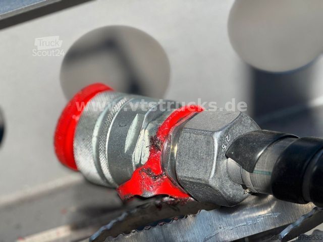 Kipper Auflieger MEILLER Kisa 3 Achs Lift Achse Rollplane 25m³