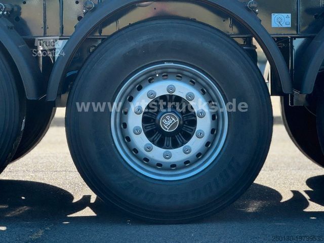 Kipper Auflieger MEILLER Kisa 3 Achs Lift Achse Rollplane 25m³