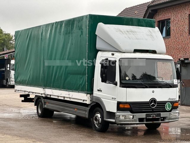 Transporter mit Pritsche & Plane MERCEDES-BENZ Atego 817 4x2 Pritsche+Plane 7,5 t.