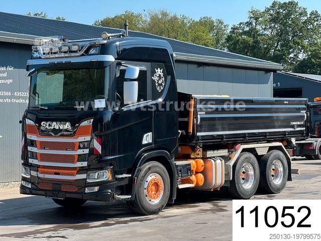 Camion ribaltabile trilaterale SCANIA R500 6x4 Euro 6 Schwarzmüller Dreiseitenkipper