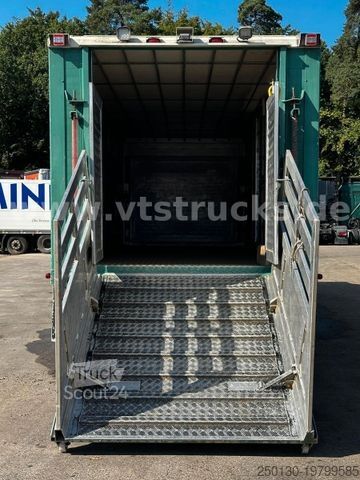 Samochód do przewozu bydła SCANIA G400 4x2 1.Stock Menke-Janzen Viehtransporter