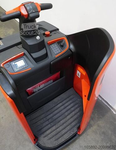 Elektrische meelooppallettruck met sta-platform Linde T 20 SP 1156-00