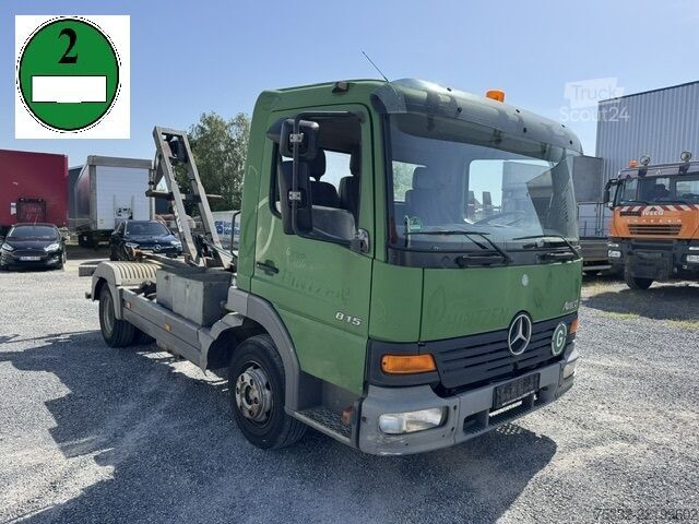 Nosic kontejnerů Telehoist Mercedes-Benz Atego 815 Atlas Haken AHK Tüv 27