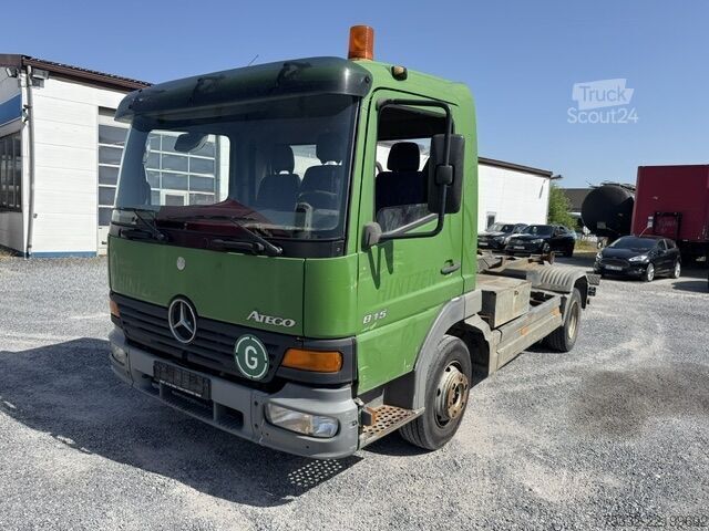 Nosic kontejnerů Telehoist Mercedes-Benz Atego 815 Atlas Haken AHK Tüv 27
