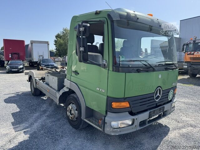 Nosic kontejnerů Telehoist Mercedes-Benz Atego 815 Atlas Haken AHK Tüv 27
