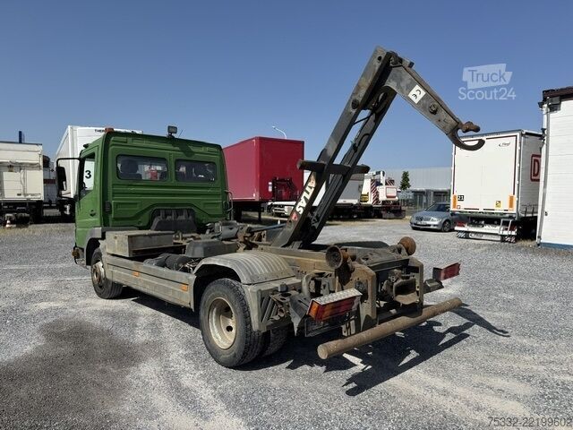 Nosic kontejnerů Telehoist Mercedes-Benz Atego 815 Atlas Haken AHK Tüv 27
