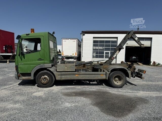 Nosic kontejnerů Telehoist Mercedes-Benz Atego 815 Atlas Haken AHK Tüv 27