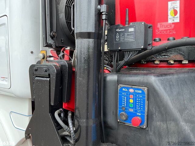 Camión grúa Scania R 580 8x2 V8 Retarder Euro 6 HMF 50 Tonmeter la...