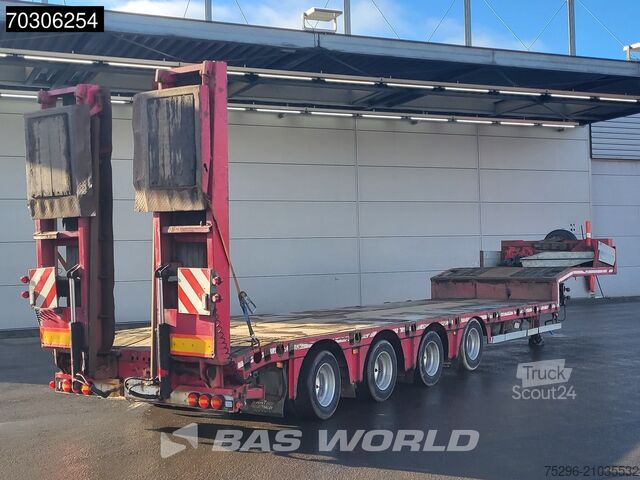 Dieplader ATM 3052 3 axles Lift + 2x Steering Axle Extendable...