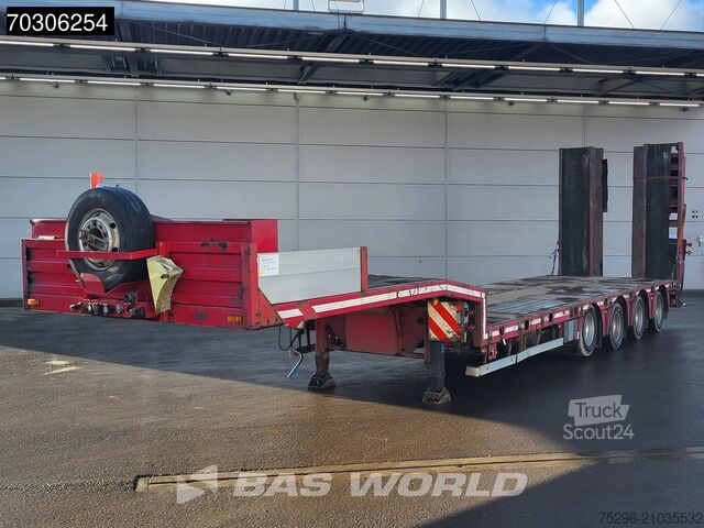 Dieplader ATM 3052 3 axles Lift + 2x Steering Axle Extendable...