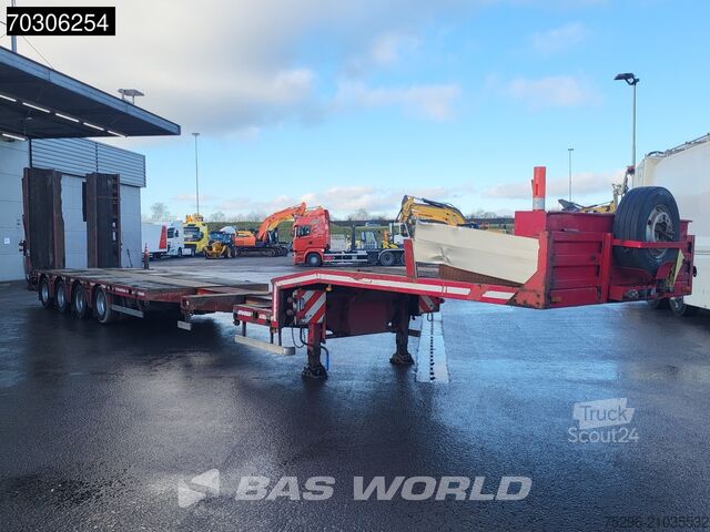 Dieplader ATM 3052 3 axles Lift + 2x Steering Axle Extendable...