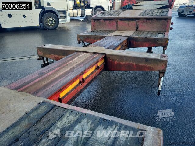 Dieplader ATM 3052 3 axles Lift + 2x Steering Axle Extendable...