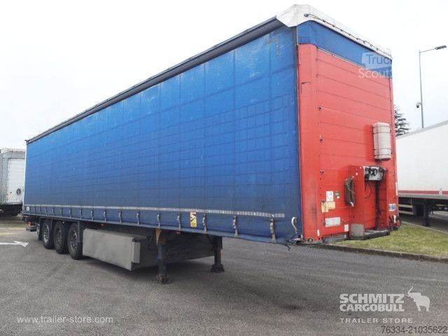 Otevřený návěs s plachtou Schmitz Cargobull Semitrailer Curtainsider Standard Hayon