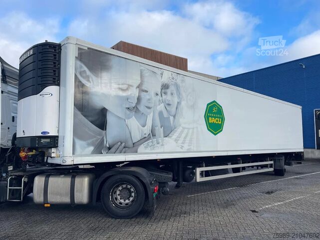 Transport réfrigéré/congélé PACTON TRAILERS Origineel NL trailer, CARRIER MAXIMA 1300, SAF ...