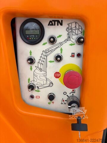Teleskopbühne ATN PIAF 13RE - 12,65m Elektro Mast-Arbeitsbühne