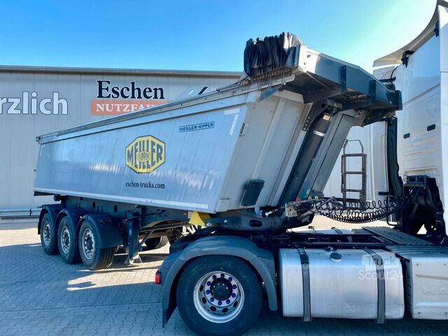 Kippipuoliperävaunu MEILLER MHKA 12/27| ALU 25m³*E-Verdeck*Funk*Lift*HU06/27