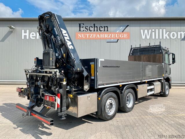 Kamion sa ravnom platformom MERCEDES-BENZ Arocs 2543 6x2| Atlas 332.2E-A6*Funk*erst 48TKM!