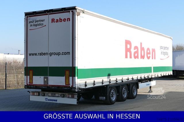 Open semitrailer with tarp KRONE Mega EX/II Code XL + Getränke ¤169.-mtl.