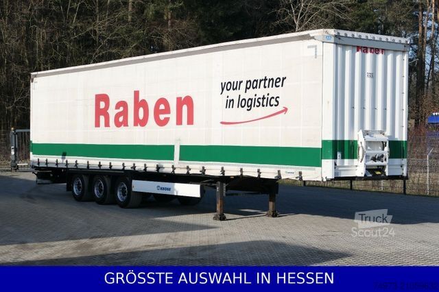 Open semitrailer with tarp KRONE Mega EX/II Code XL + Getränke ¤169.-mtl.