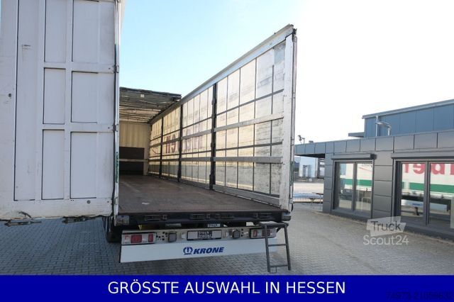 Open semitrailer with tarp KRONE Mega EX/II Code XL + Getränke ¤169.-mtl.