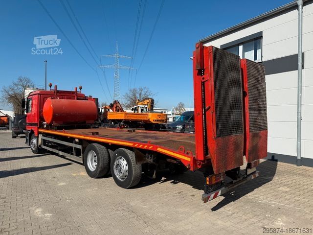 Abschleppwagen MERCEDES-BENZ 2540 Actros Baumaschinetransporter hydr. Rampe