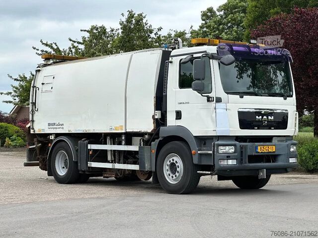 Sweeper MAN TGM 18.340 BEKKER LaGram/FAUN RAIL SWEEPER/Eise...