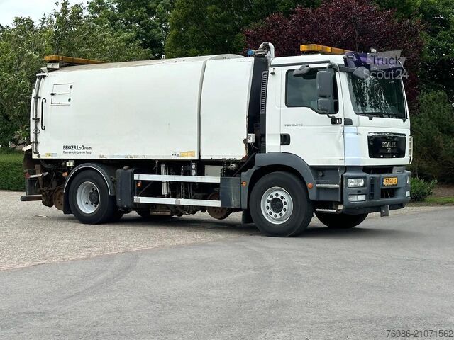 Sweeper MAN TGM 18.340 BEKKER LaGram/FAUN RAIL SWEEPER/Eise...